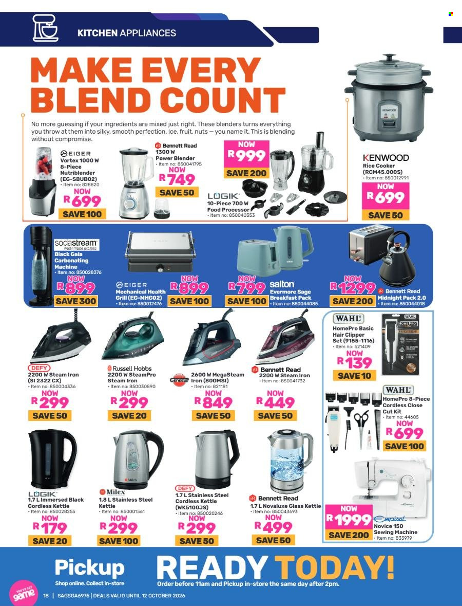 Game specials - 08/09/2026 - 12/10/2026. Page 18