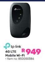 Tp-Link 4G LTE Mobile Wi-Fi