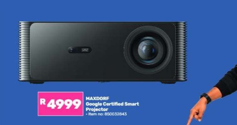 MAXDORF Google Certified Smart Projector