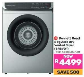 Bennett Read 8 kg Aero Dry Vented Dryer (BR8VD1)