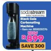 SodaStream Black Gaia Carbonating Machine