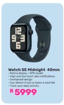 Watch SE Midnight 40mm