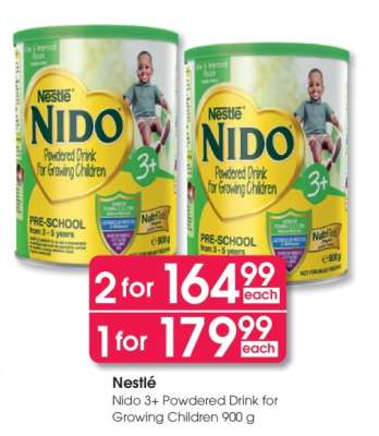Nestlé Nido 3+ Powdered Drink for Growing Children 900 g