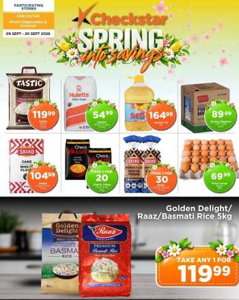 Checkstar catalogue  - 09/09/2026 - 20/09/2026.
