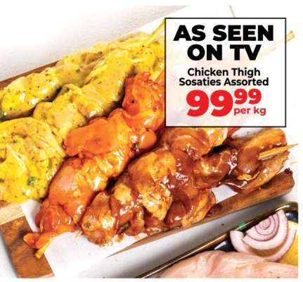 Chicken Thigh Sosaties Assorted
