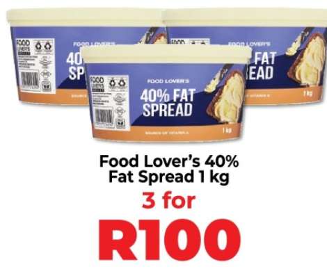 Food Lover’s 40% Fat Spread 1 kg