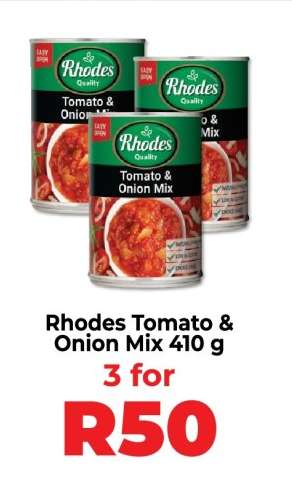 Rhodes Tomato & Onion Mix 410 g