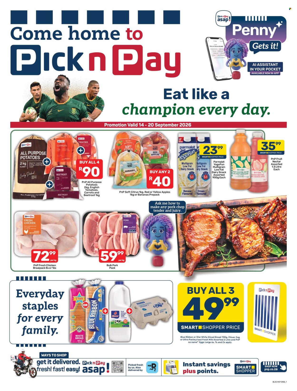 Pick n Pay specials - 14/09/2026 - 20/09/2026. Page 1