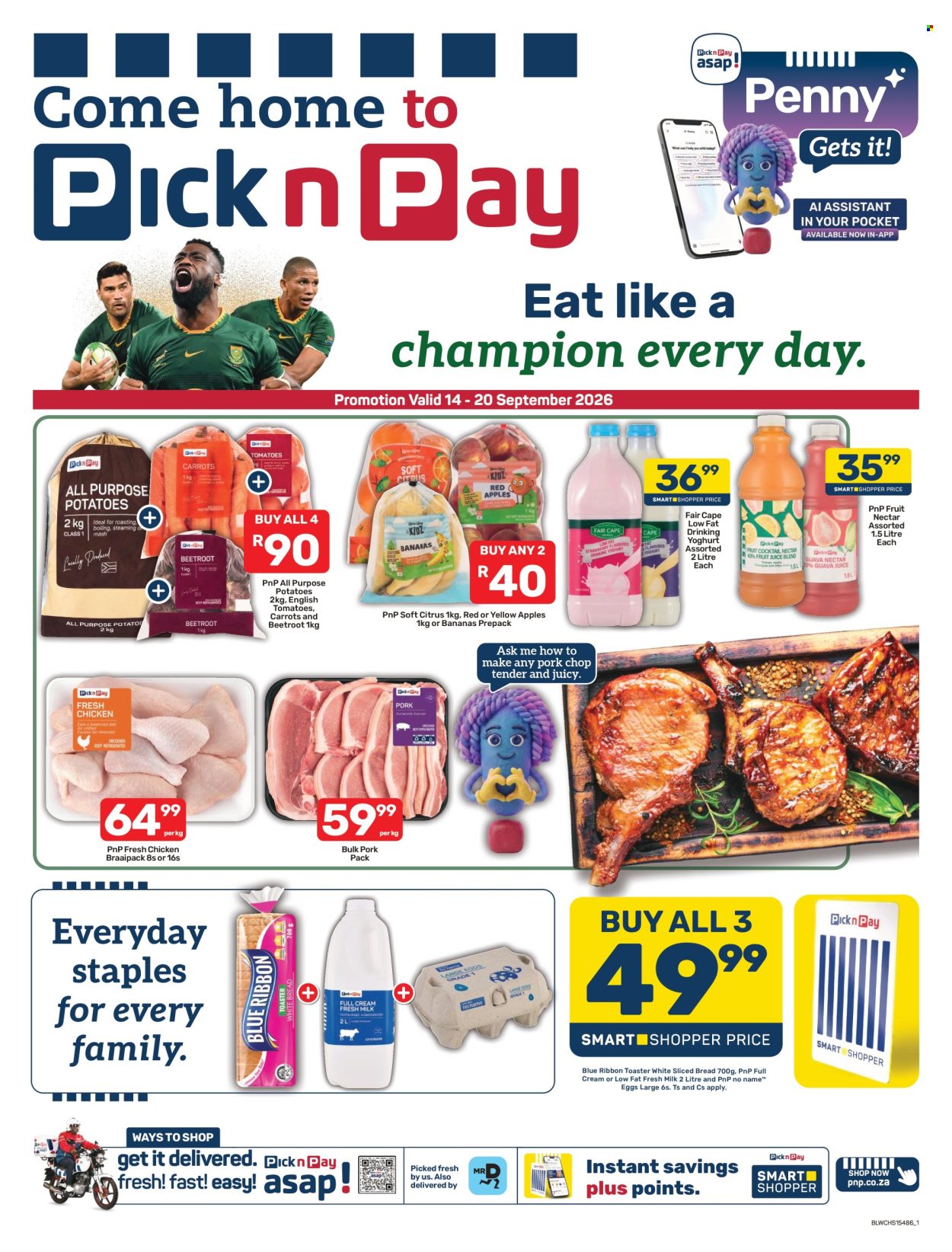 Pick n Pay specials - 14/09/2026 - 20/09/2026. Page 1