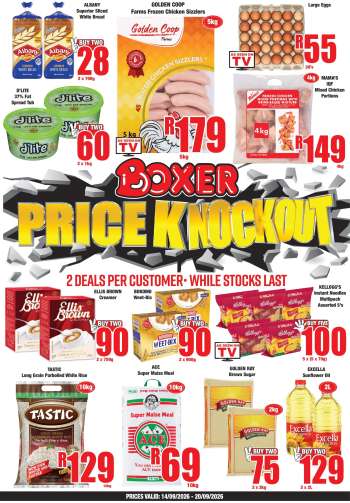Boxer catalogue  - 14/09/2026 - 20/09/2026.