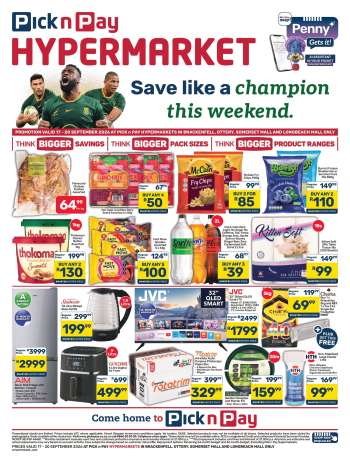 Pick n Pay catalogue  - 17/09/2026 - 20/09/2026.