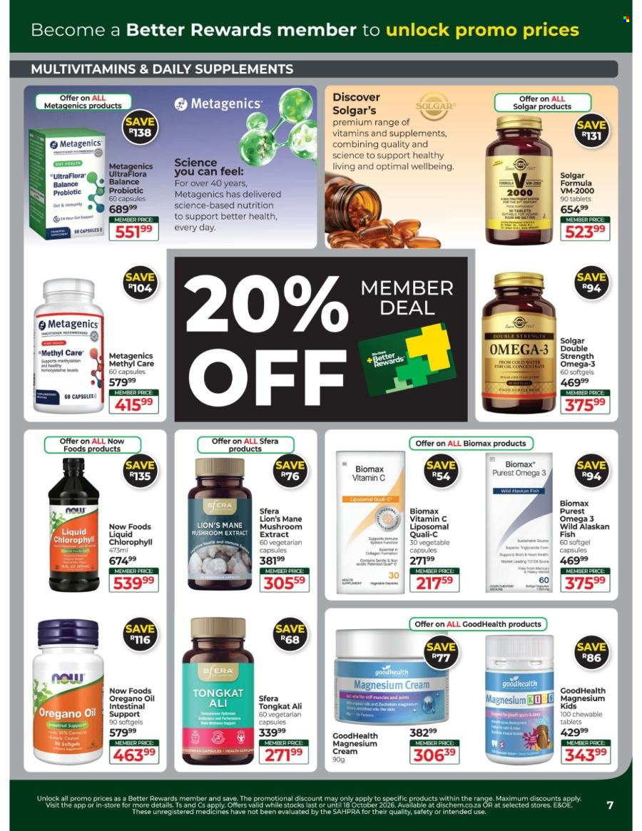 Dis-Chem specials - 15/09/2026 - 18/10/2026. Page 7