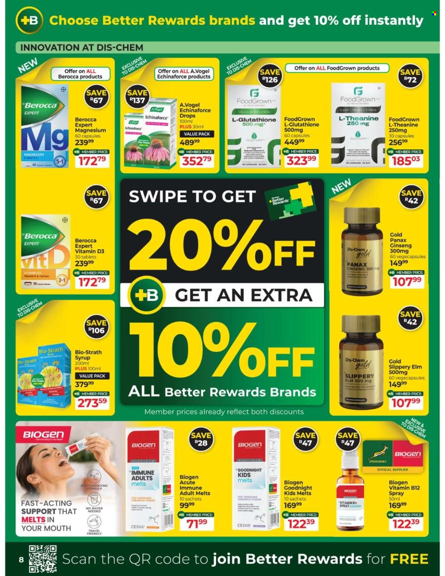 Dis-Chem specials - 15/09/2026 - 18/10/2026. Page 8