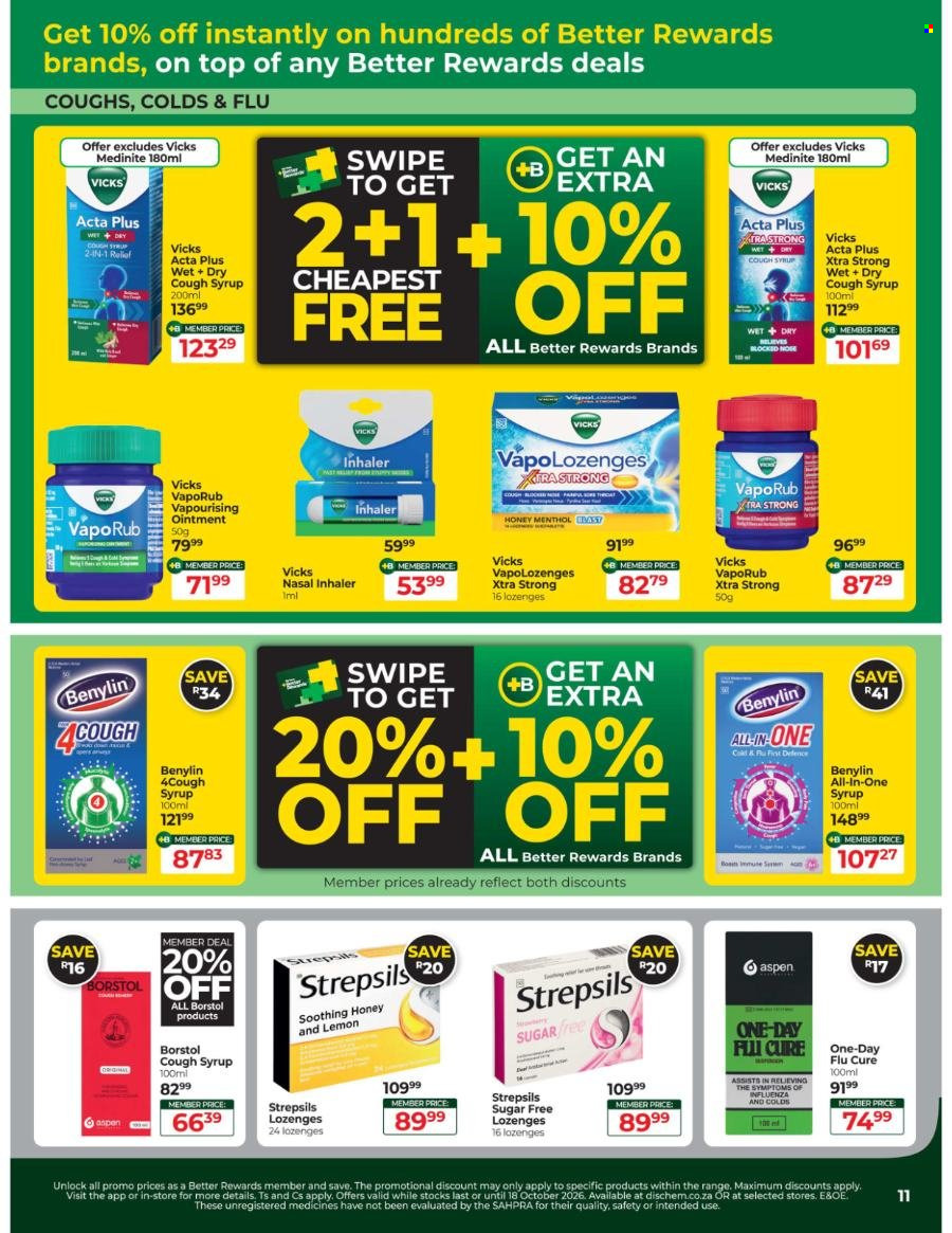 Dis-Chem specials - 15/09/2026 - 18/10/2026. Page 11