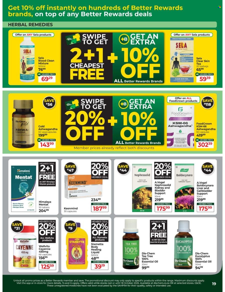 Dis-Chem specials - 15/09/2026 - 18/10/2026. Page 19
