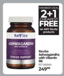 Revite Ashwagandha with Vitamin B6