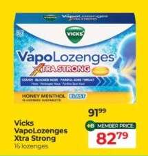 Vicks VapoLozenges Xtra Strong