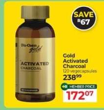 Gold Activated Charcoal