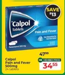 Calpol Pain and Fever 500mg