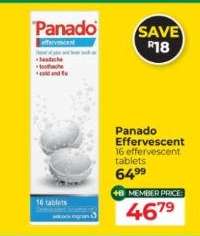 Panado Effervescent