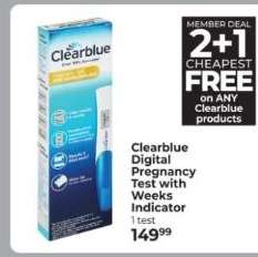 Clearblue Digital Pregnancy Test with Weeks Indicator