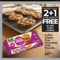 Gullón Gluten Free Chocolate Chip Biscuits