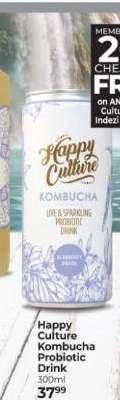 Happy Culture Kombucha Probiotic Drink