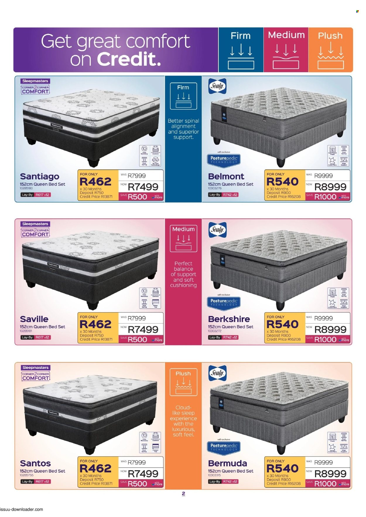 Sleepmasters specials - 17/09/2026 - 14/10/2026. Page 2