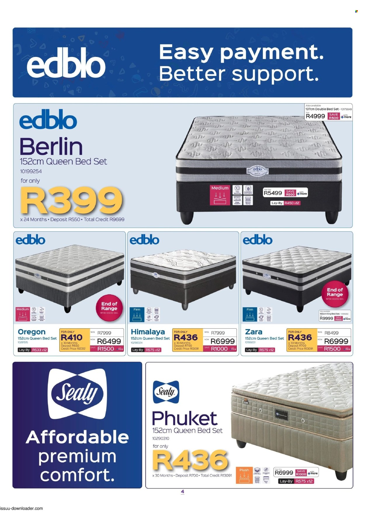 Sleepmasters specials - 17/09/2026 - 14/10/2026. Page 4