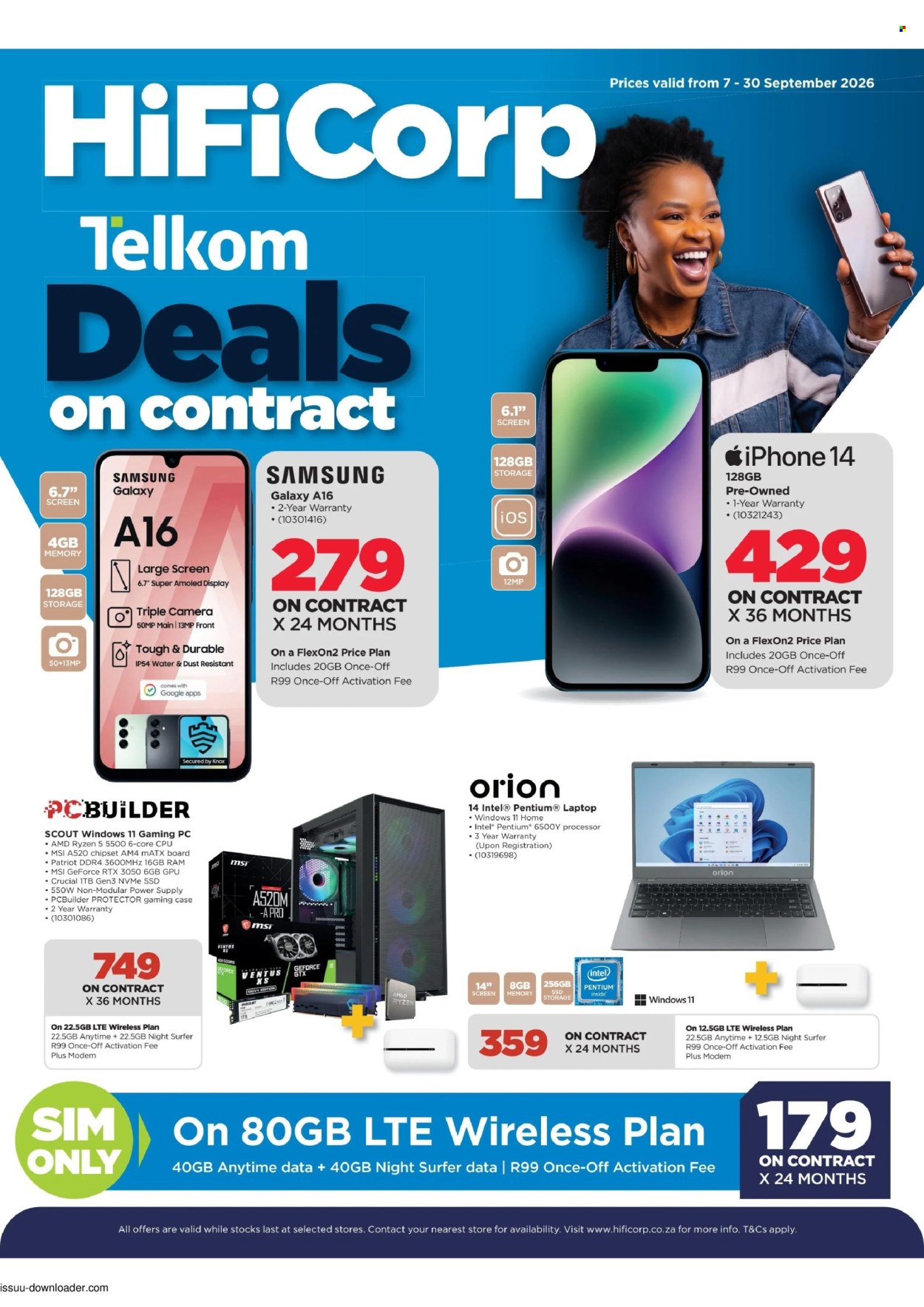 HiFi Corp specials - 07/09/2026 - 30/09/2026. Page 1
