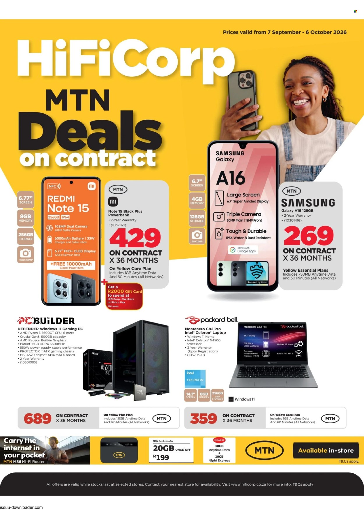 HiFi Corp specials - 07/09/2026 - 06/10/2026. Page 1