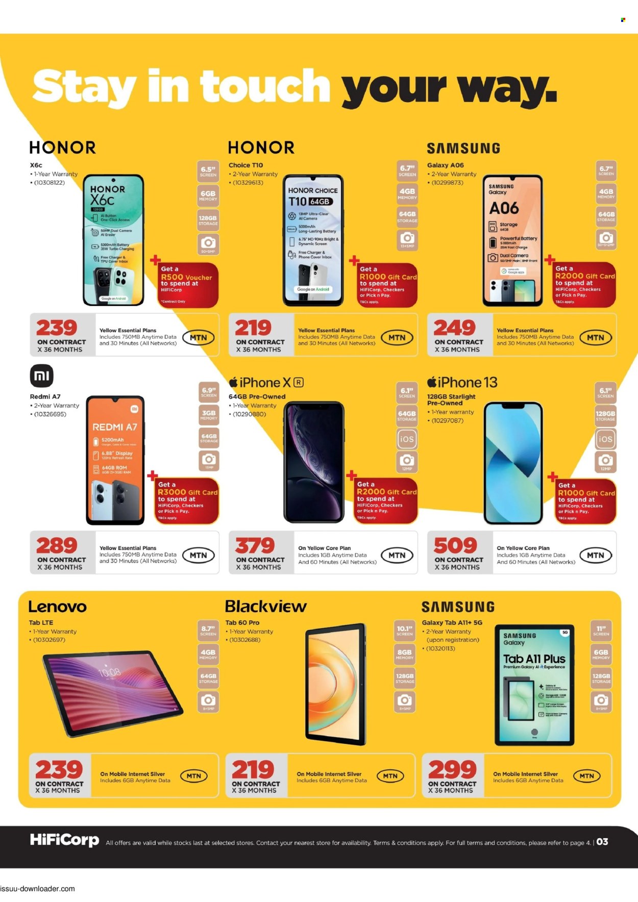 HiFi Corp specials - 07/09/2026 - 06/10/2026. Page 3