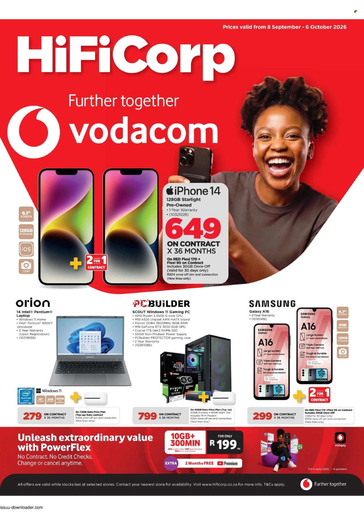 HiFi Corp specials - 08/09/2026 - 06/10/2026. Page 1