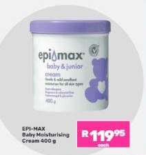 EPI-MAX Baby Moisturising Cream 400 g