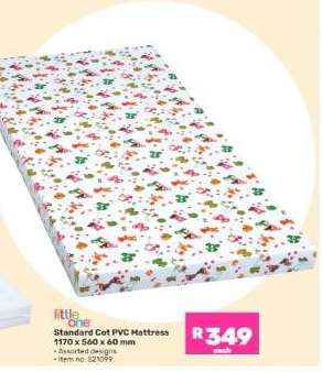 Standard Cot PVC Mattress