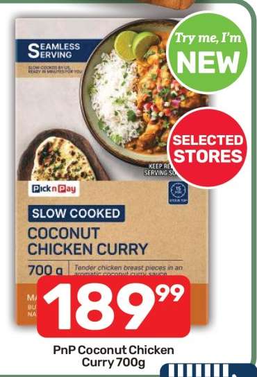 PnP Coconut Chicken Curry 700g