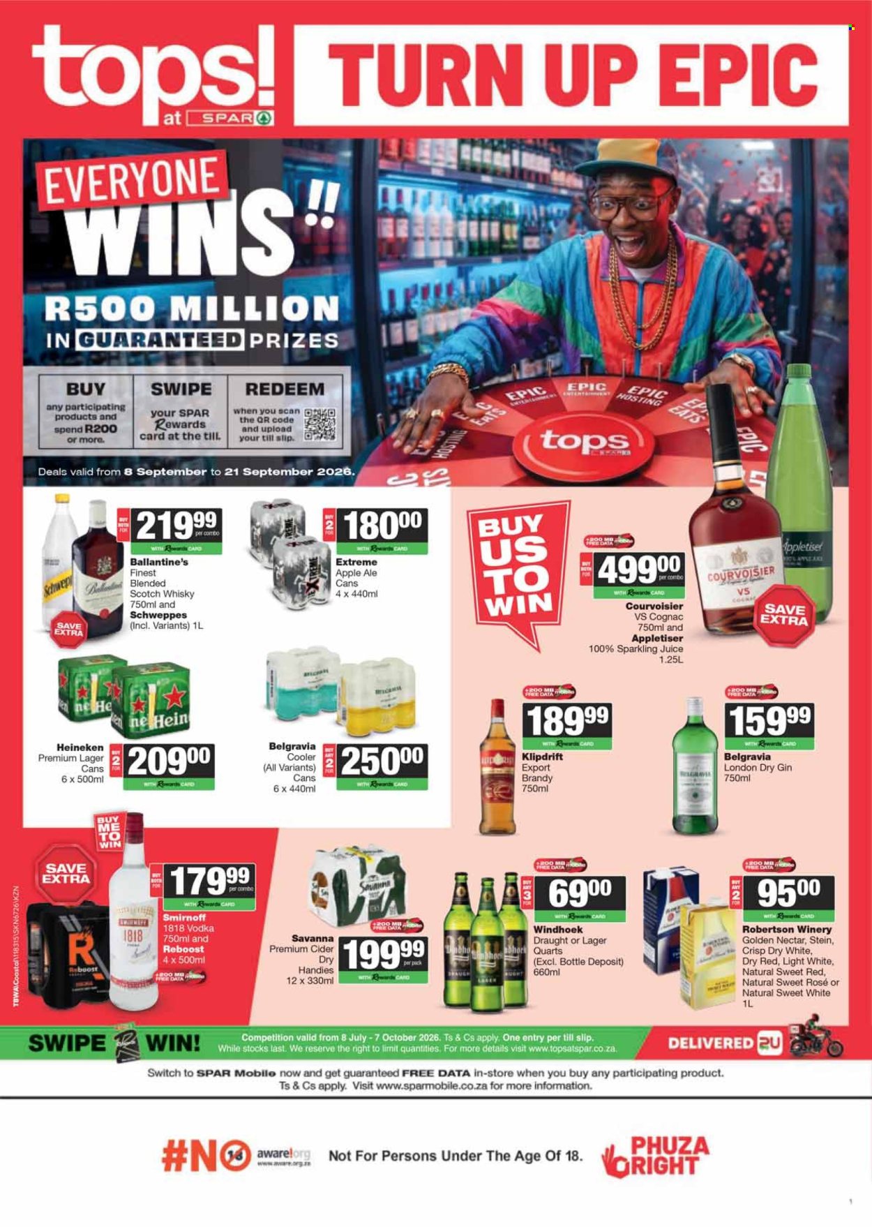 TOPS at SPAR specials - 08/09/2026 - 21/09/2026. Page 1