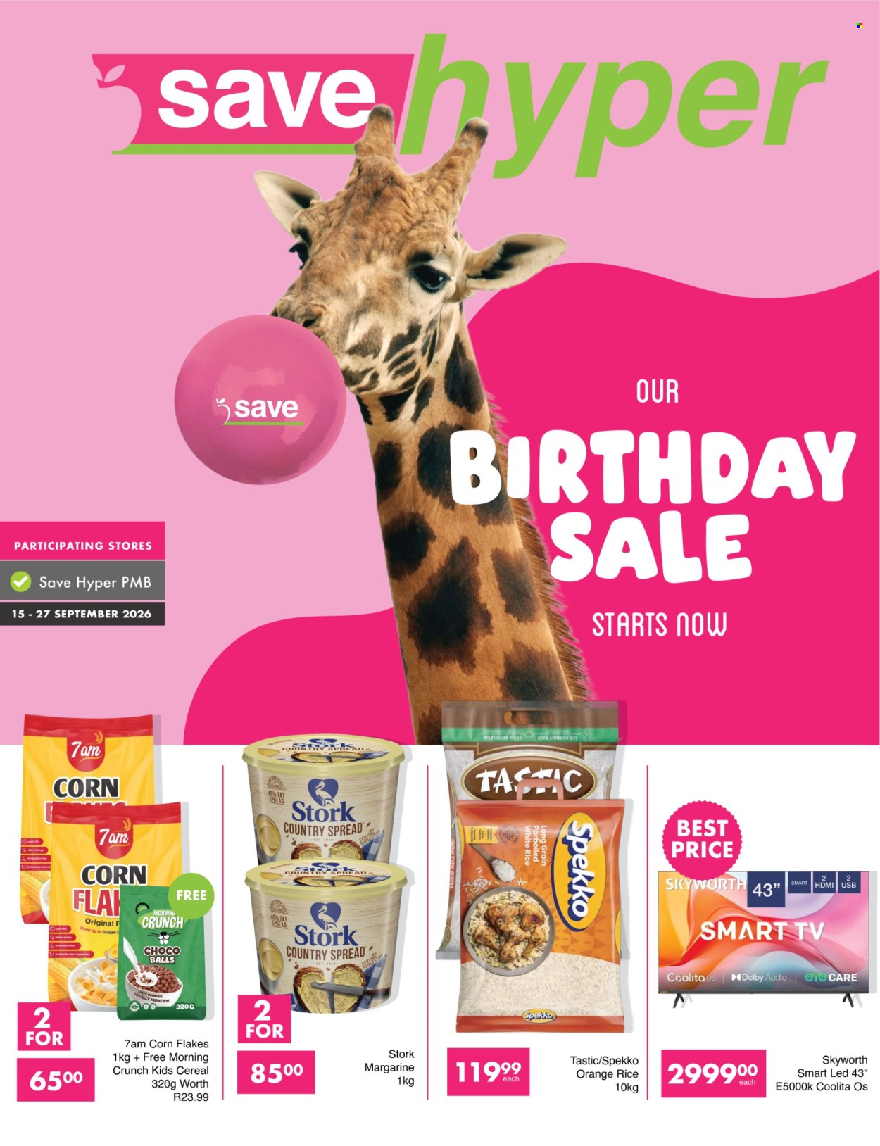 Save hyper specials - 15/09/2026 - 27/09/2026. Page 1