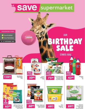 Save supermarket catalogue  - 15/09/2026 - 27/09/2026.
