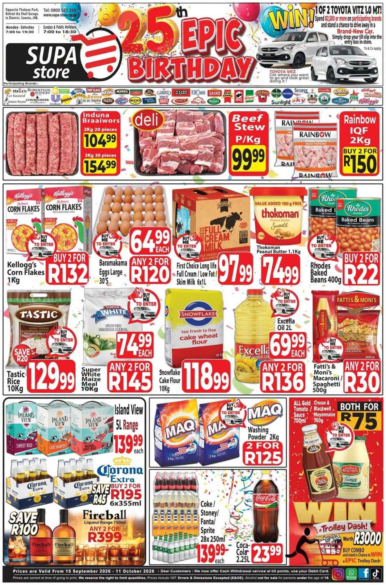 Supa Store specials - 15/09/2026 - 11/10/2026. Page 1