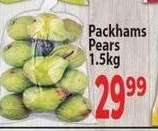 Packhams Pears