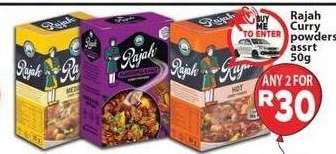 Rajah Curry powders