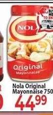 Nola Original Mayonnaise-750g