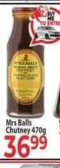 Mrs Balls Chutney 470g