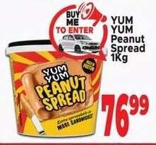 YUM YUM Peanut Spread 1Kg