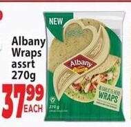 Albany Wraps assrt 270g