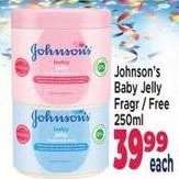 Johnson's Baby Jelly Fragr / Free