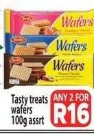 Tasty treats wafers