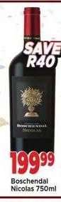 Boschendal Nicolas 750ml