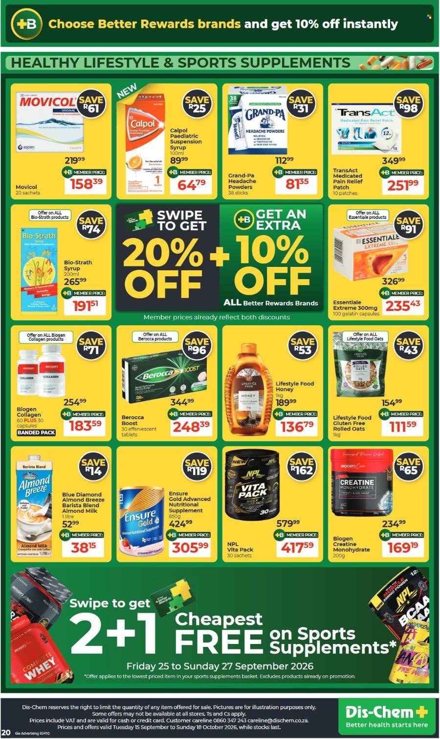 Dis-Chem specials - 15/09/2026 - 18/10/2026. Page 20
